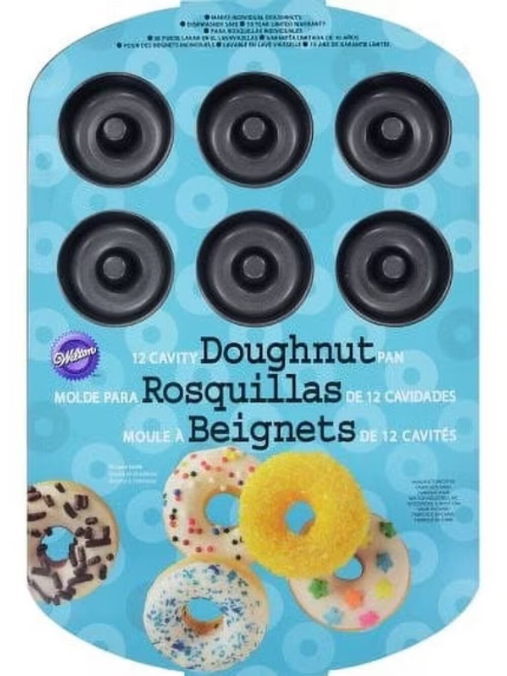 Wilton Dark Gray Mini Donut Hole Baking Pan